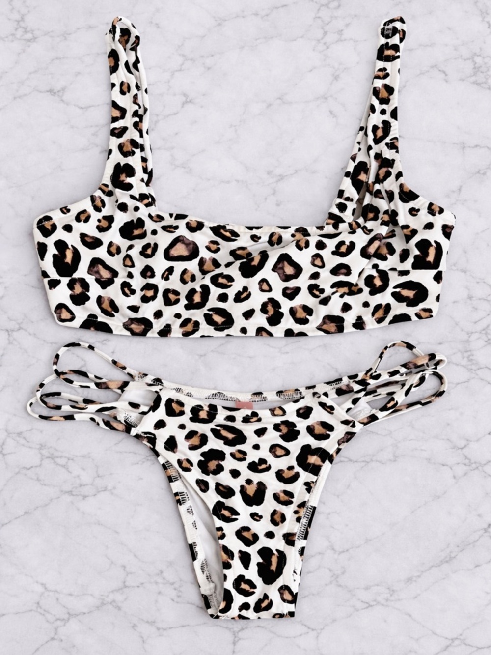 Victoria’s Secret leopard print bikini set - Small